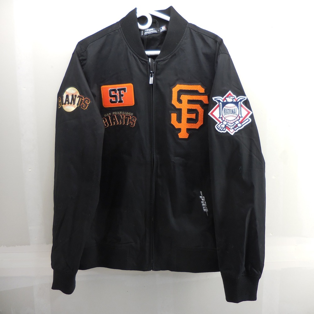 Pro Standard‎ San Francisco Giants MLB Bomber Jacket Black Mens Large New $180